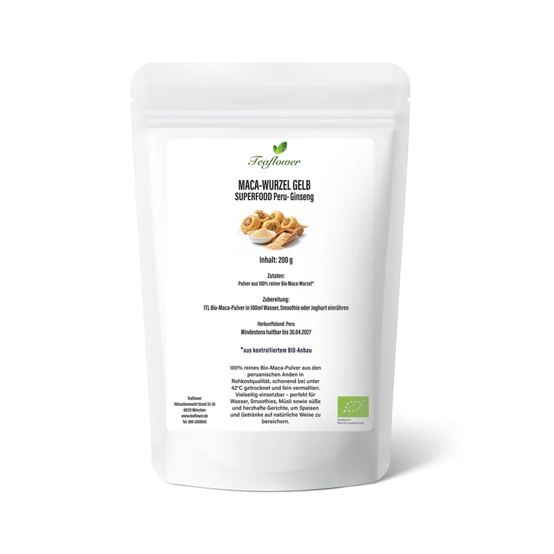 Superfood - Maca-Wurzel Gelb Bio