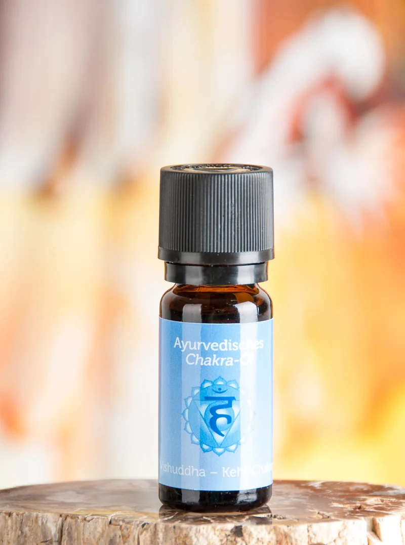 Ayurvedisches Chakraöl Vishudda - Kehl-Chakra, 10 ml