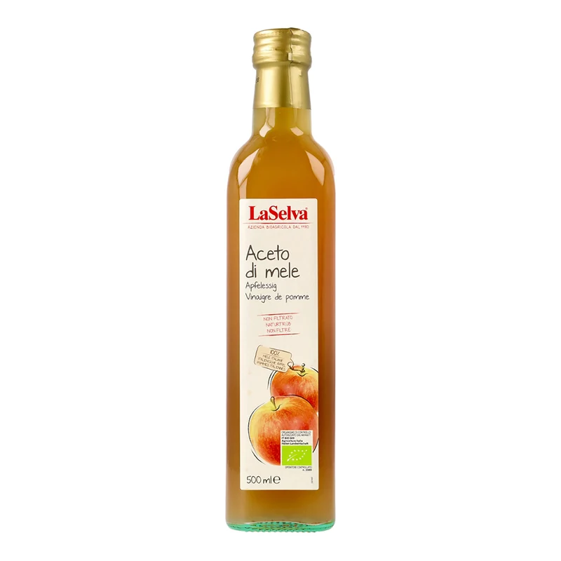 Apfelessig von LaSelva, bio, vegan, 500ml