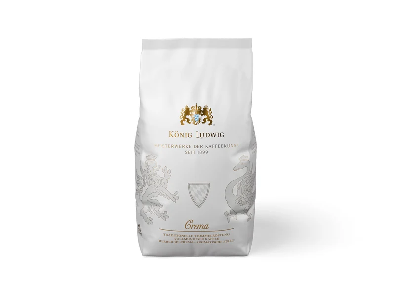 König Ludwig Crema - Meisterwerke der Kaffeekunst - 1000g