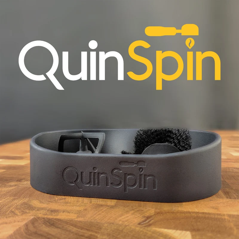 QUINSPIN - elektrischer Siebträgerreiniger
