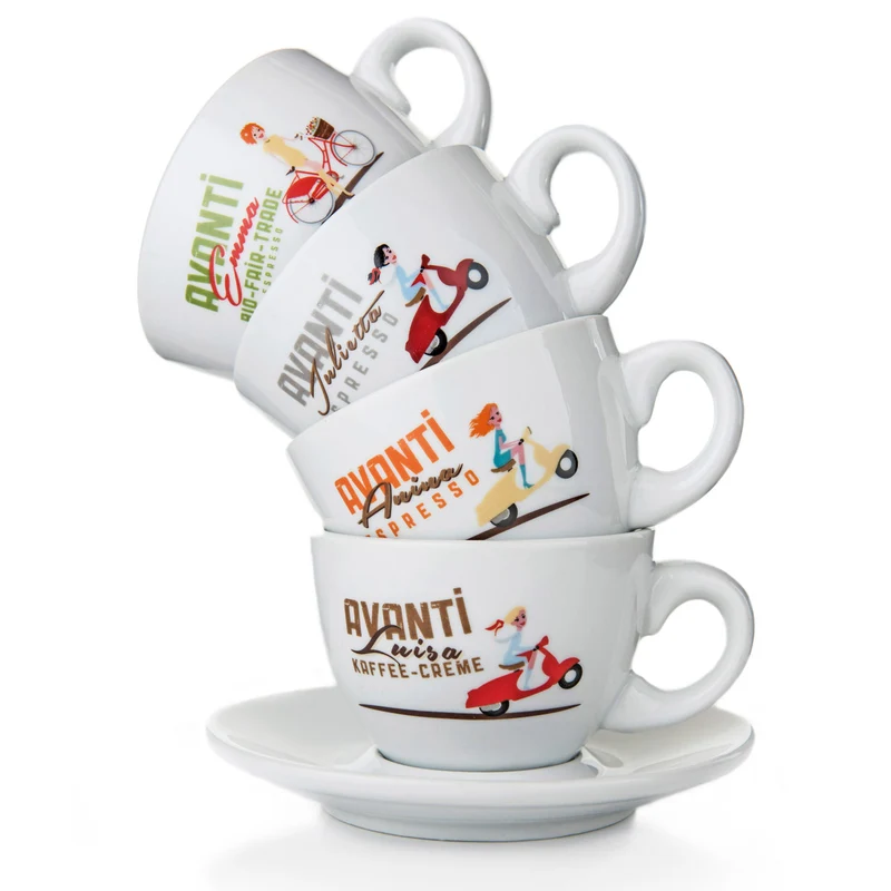 AVANTI Espressotasse Mix - 4er Set