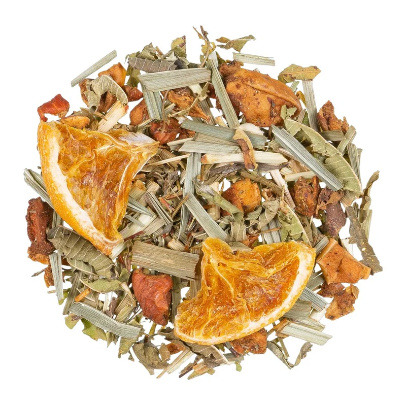 Grüner Rooibos mit Früchten - Vanille Lemongras