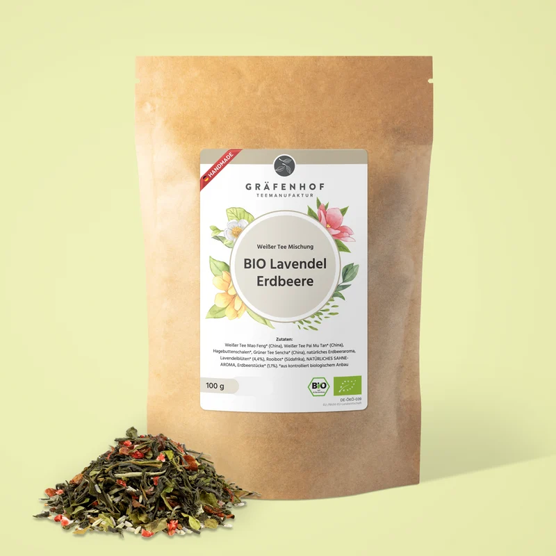 BIO Lavendel Erdbeere