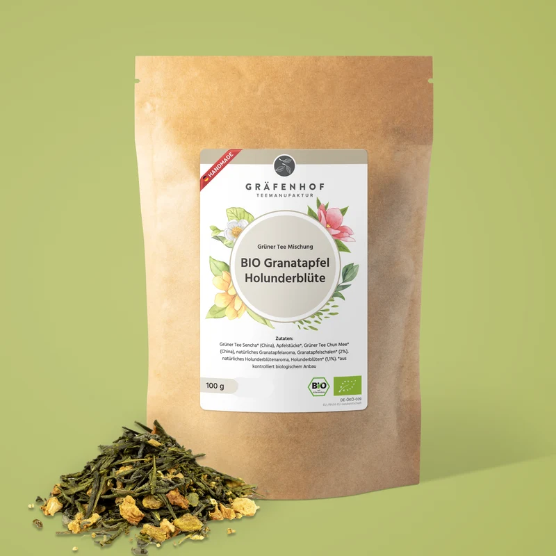 BIO Granatapfel Holunderblüte