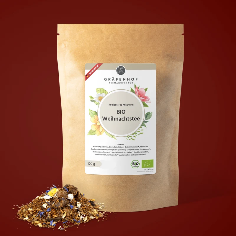 BIO Weihnachtstee mit Rooibos
