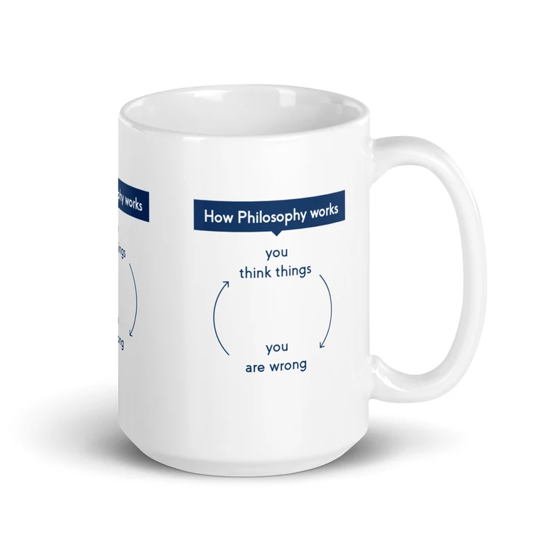 How Philosophy works - Mug