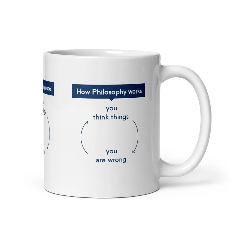 How Philosophy works - Mug