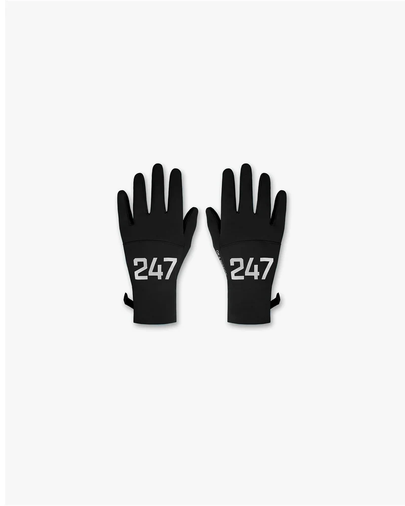 247 Numbers Glove - Jet Black
