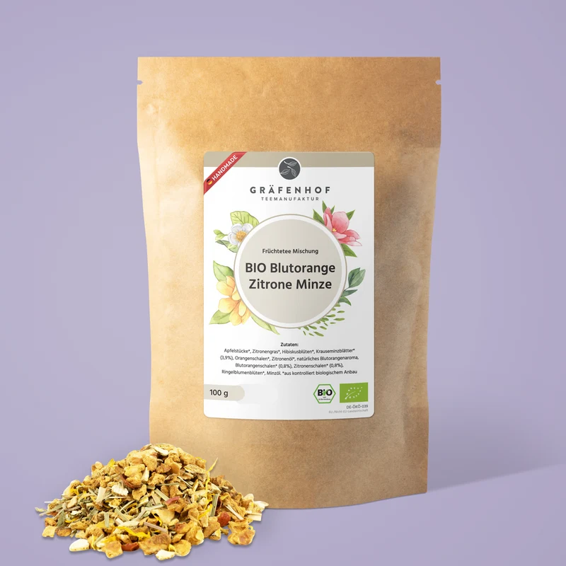 BIO Blutorange Zitrone Minze