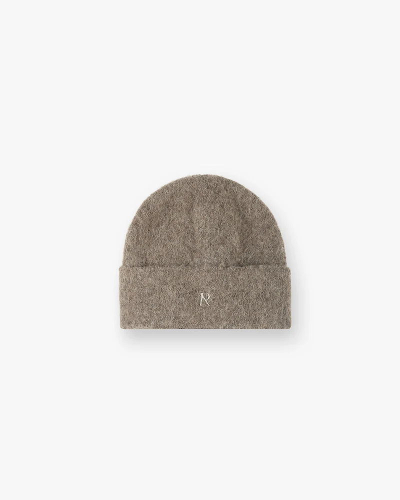 Textured Knit Beanie - Nero