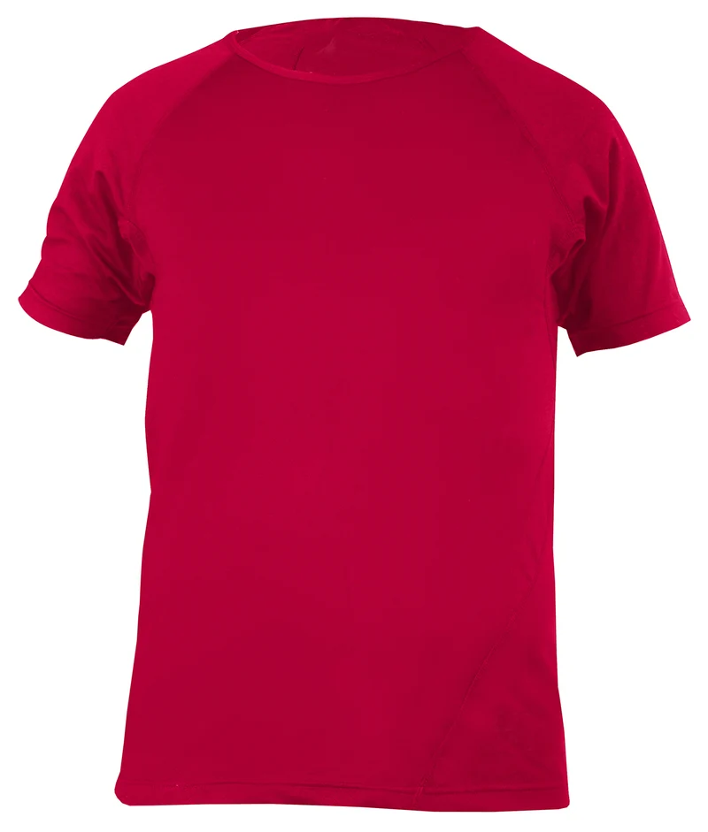 Yoga-T-Shirt - men - chili red