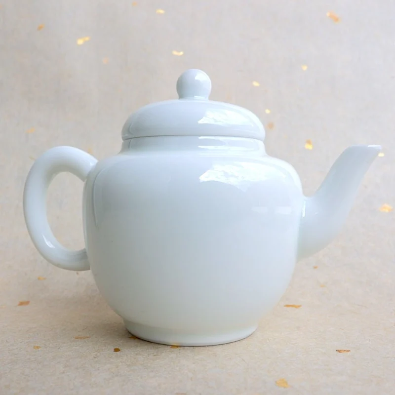 Authentische Jingdezhen „Huai Ying“ Jade-Porzellan-Gongfu-Teekanne 120 ml