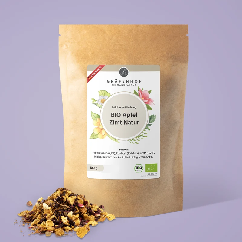 BIO Apfel Zimt Natur Tee