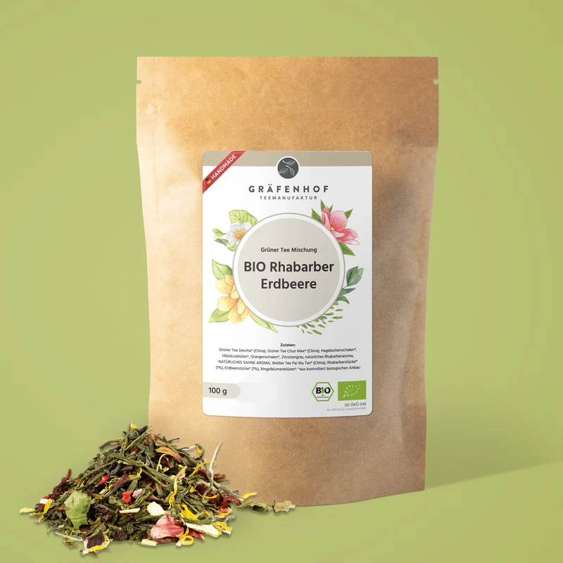 BIO Rhabarber Erdbeere