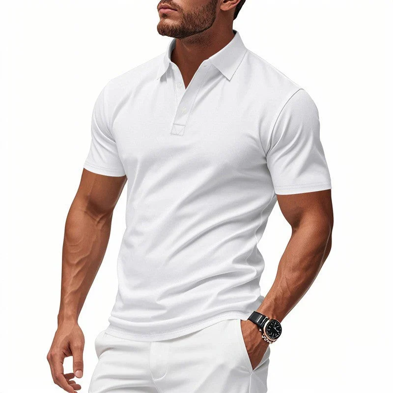 Polo Homme Décontracté Confort Premium