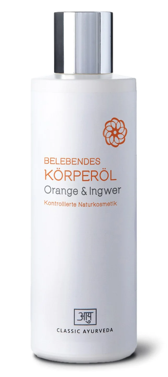 Belebendes Körperöl Orange & Ingwer, 200 ml