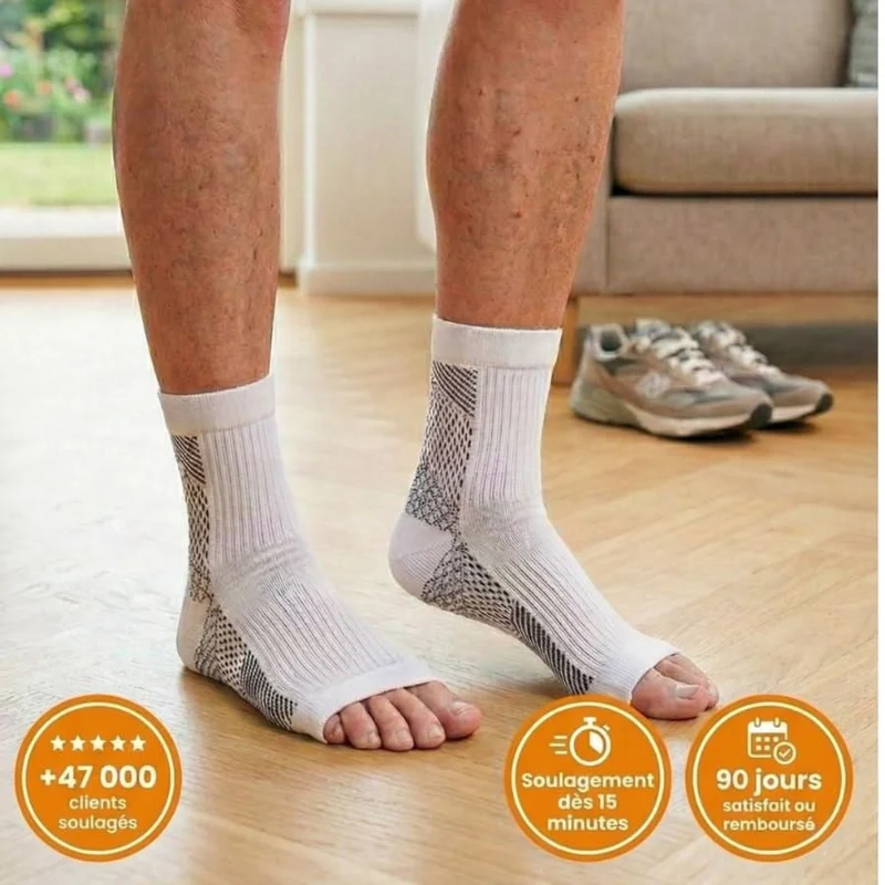 Chaussettes de Compression Apaisantes