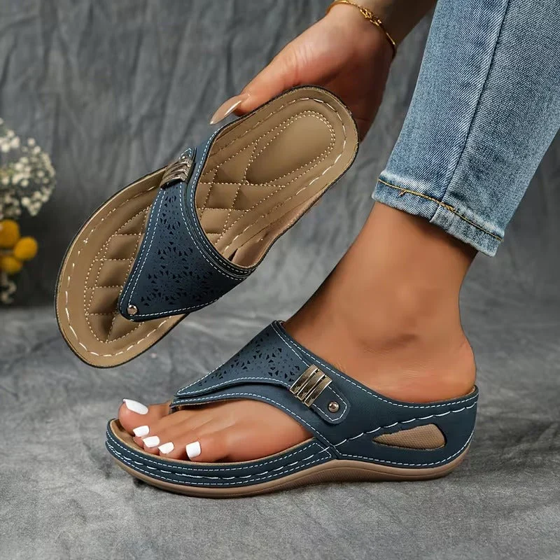 Sandales Compensées Confort et Maintien