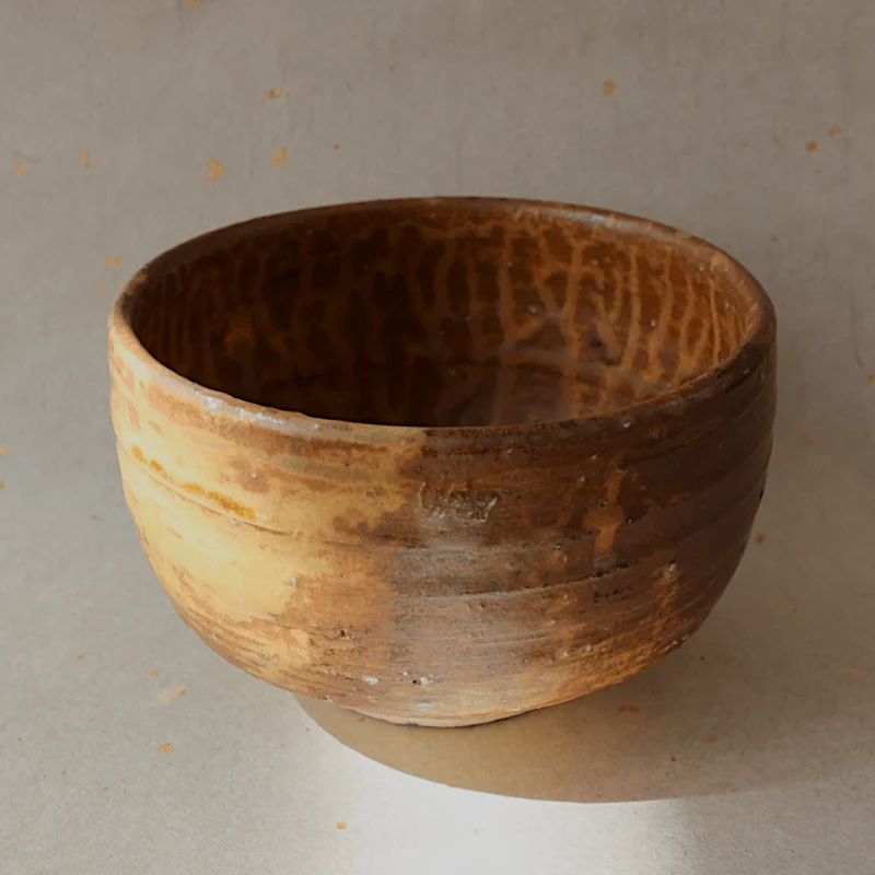 „Fine Earth“ handgefertigte Shigaraki-Matcha-Schale