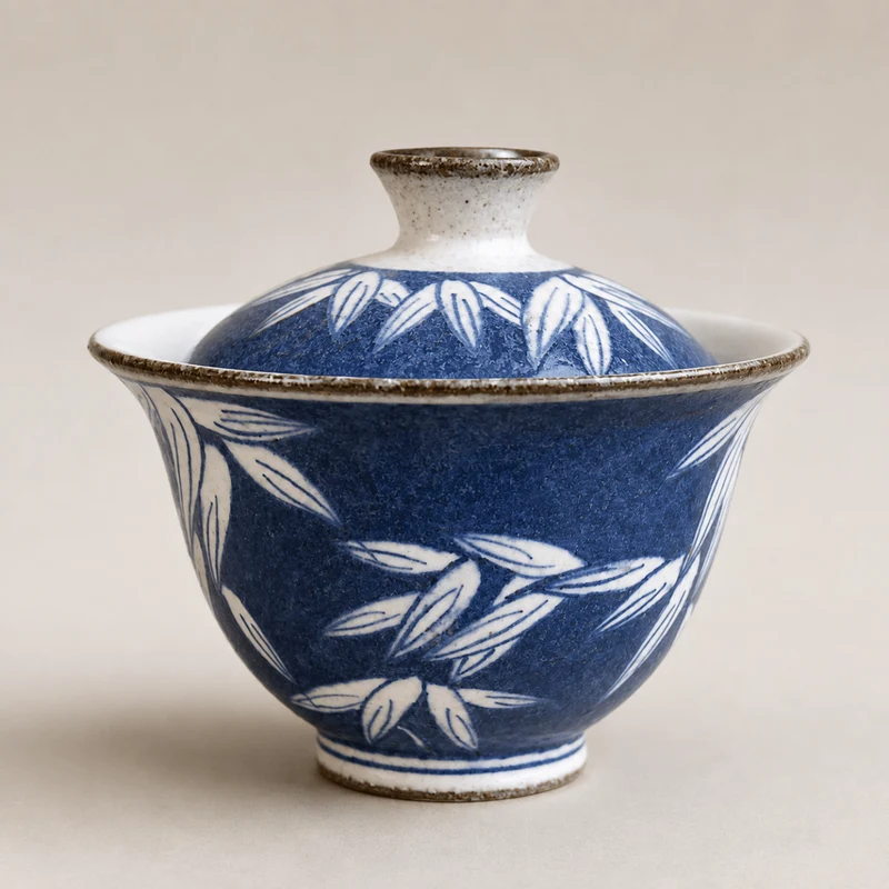 Jingdezhen „Bambuswald“ Qinghua-Sammlung