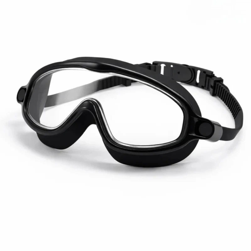 Lunettes de natation enfants à clip facile et anti-buée
