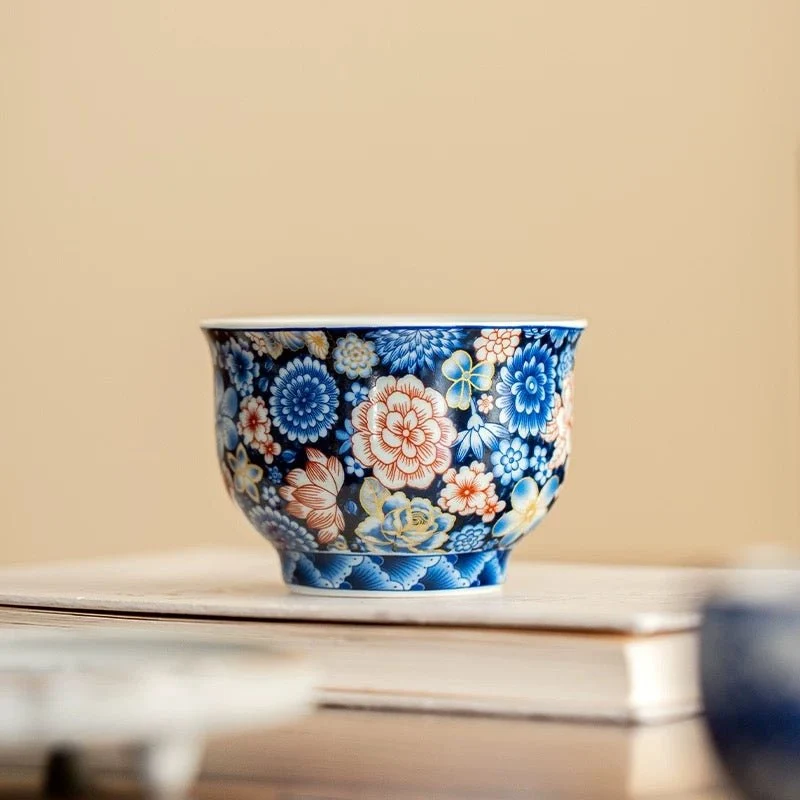 XL-Gongfu-Teetasse aus Jadeporzellan der Garden Collection