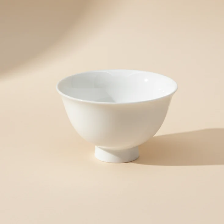 Authentische Teetasse aus Porzellan im Qing-Stil aus Jingdezhen, 35 ml