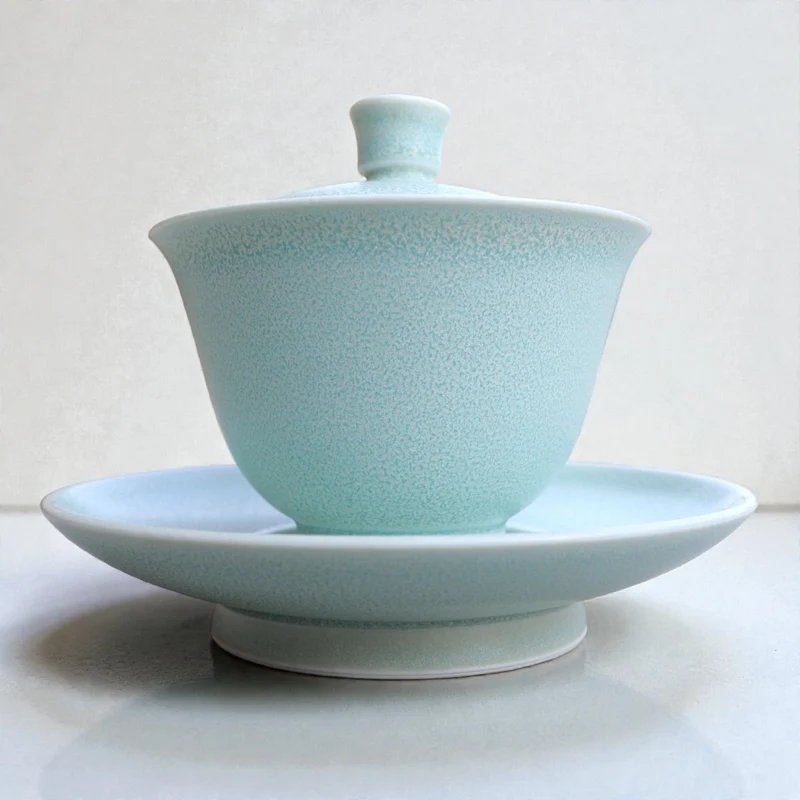Jingdezhen „Frostgeflüster“ Gaiwan