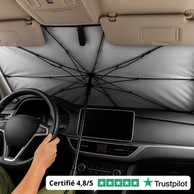 Pare-Soleil Avant Voiture Anti-Chaleur