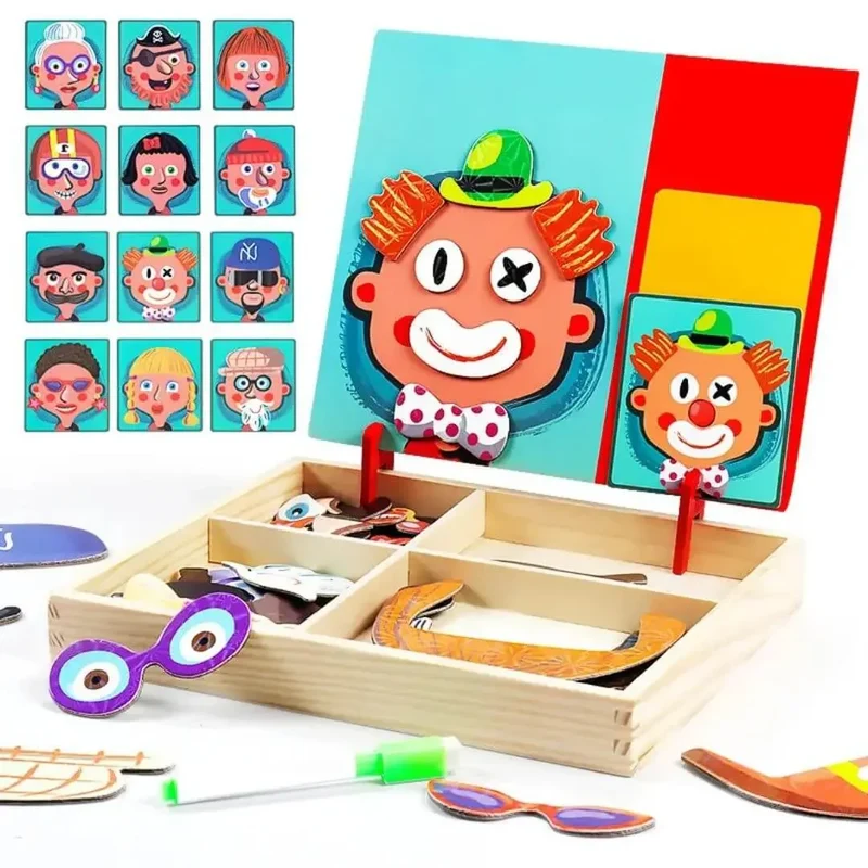 Puzzle Magnétique Montessori Enfant