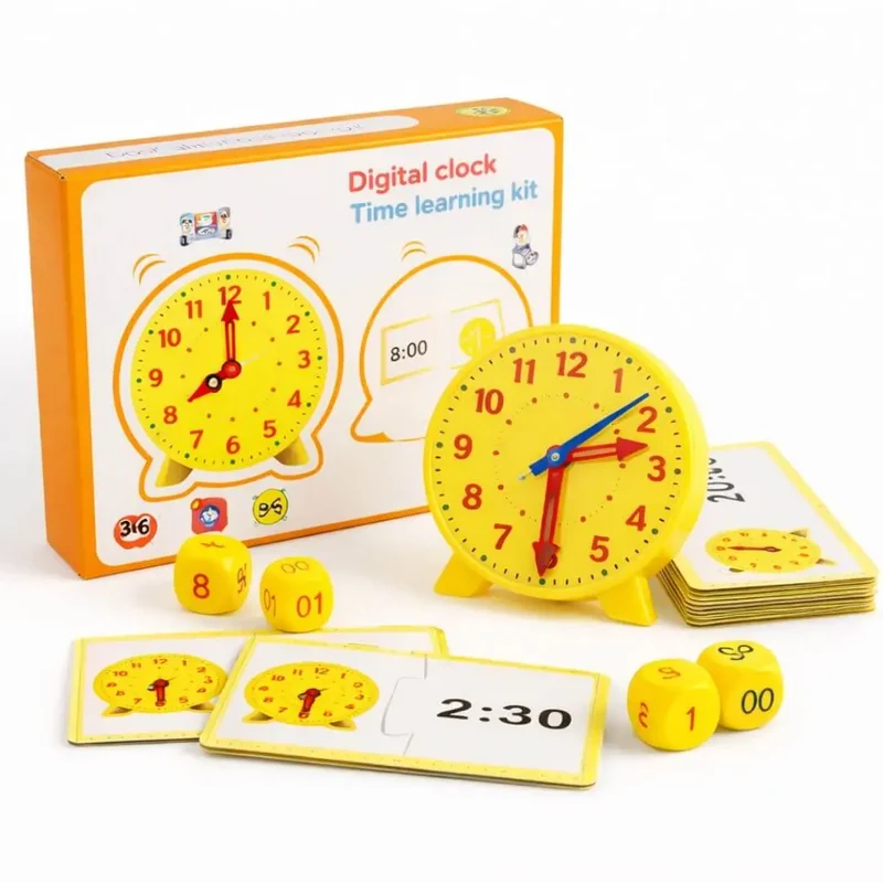 Horloge Montessori Enfant