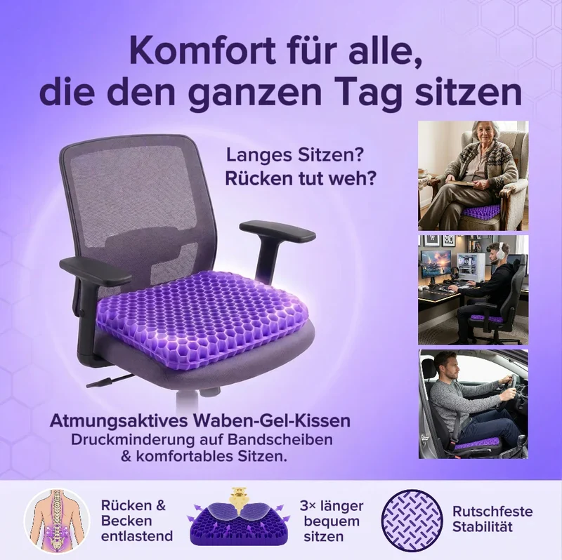 Coussin Ergonomique en Gel