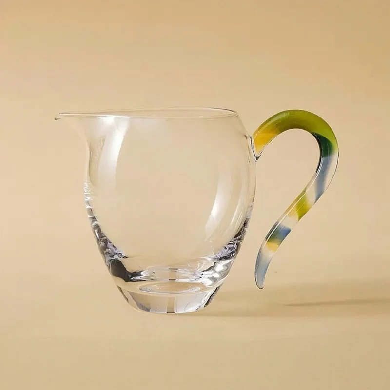 Aurora Handle Cha Hai – Kristallglas-Schale/Teekanne