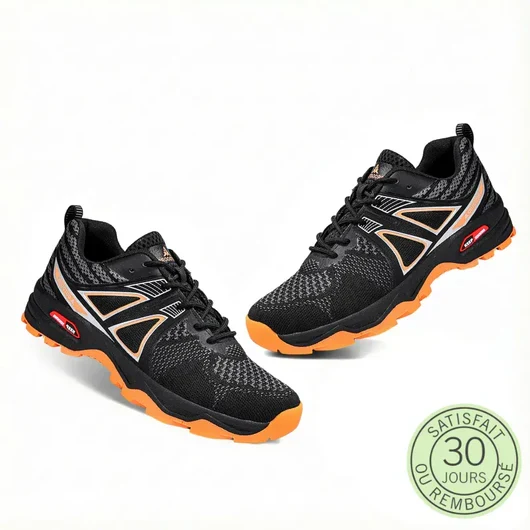 Chaussures de marche homme à confort ergonomique