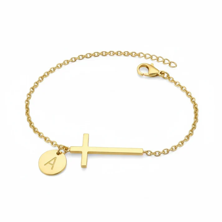 Bracelet Personnalisé Croix