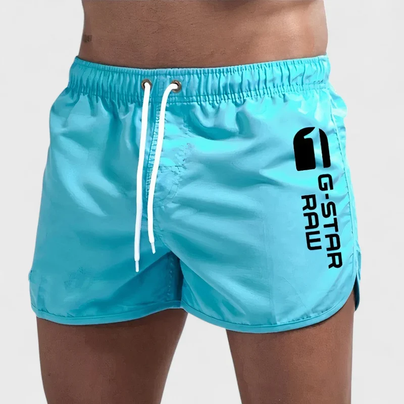 Short de bain court homme léger séchage rapide