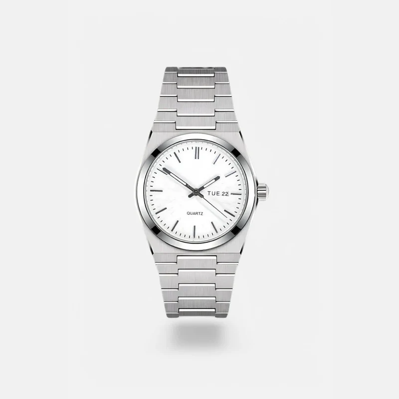 Montre homme acier inoxydable élégante