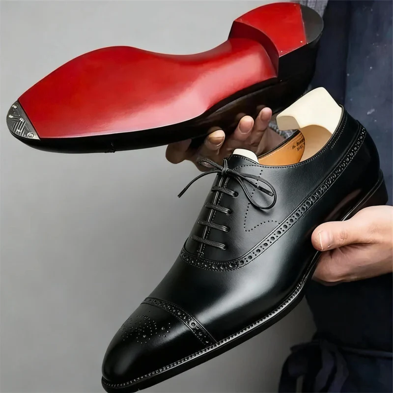 Chaussures Richelieu Brogues Élégantes Homme