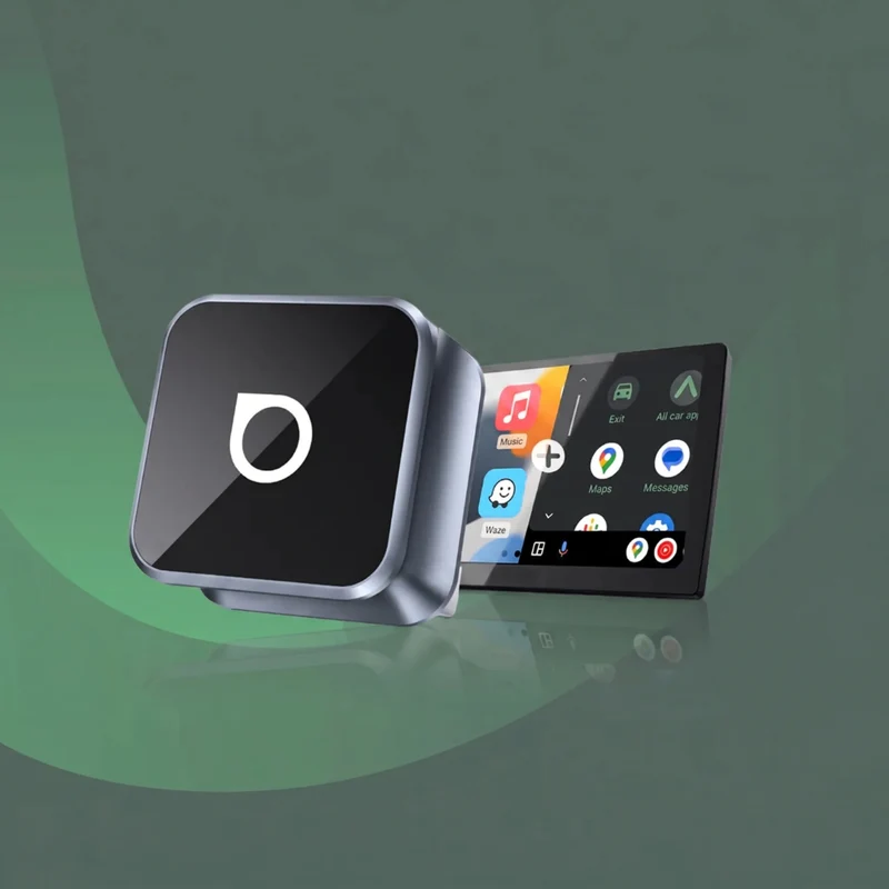 Mini Cube Connecteur compatible Apple CarPlay et Android Auto