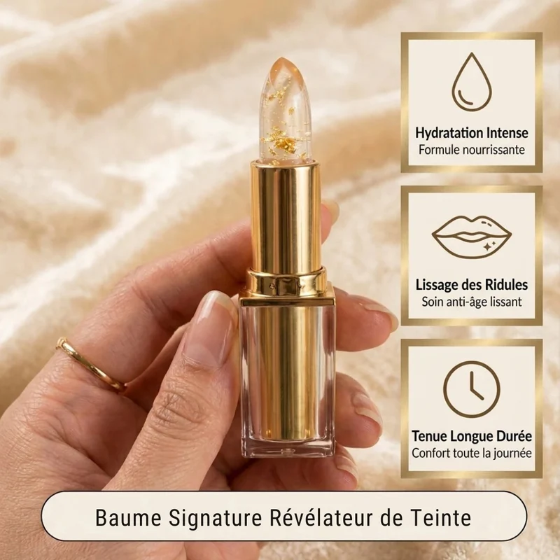 Baume à lèvres révélateur de teinte