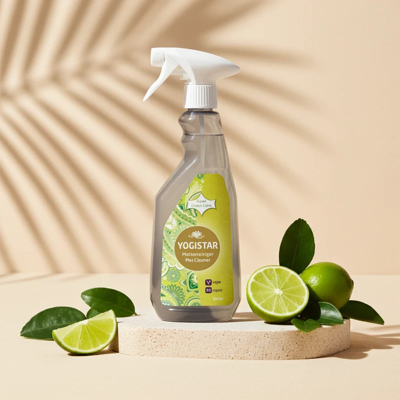 Bio Yogamatten-Reiniger - fresh green lime - 500 ml
