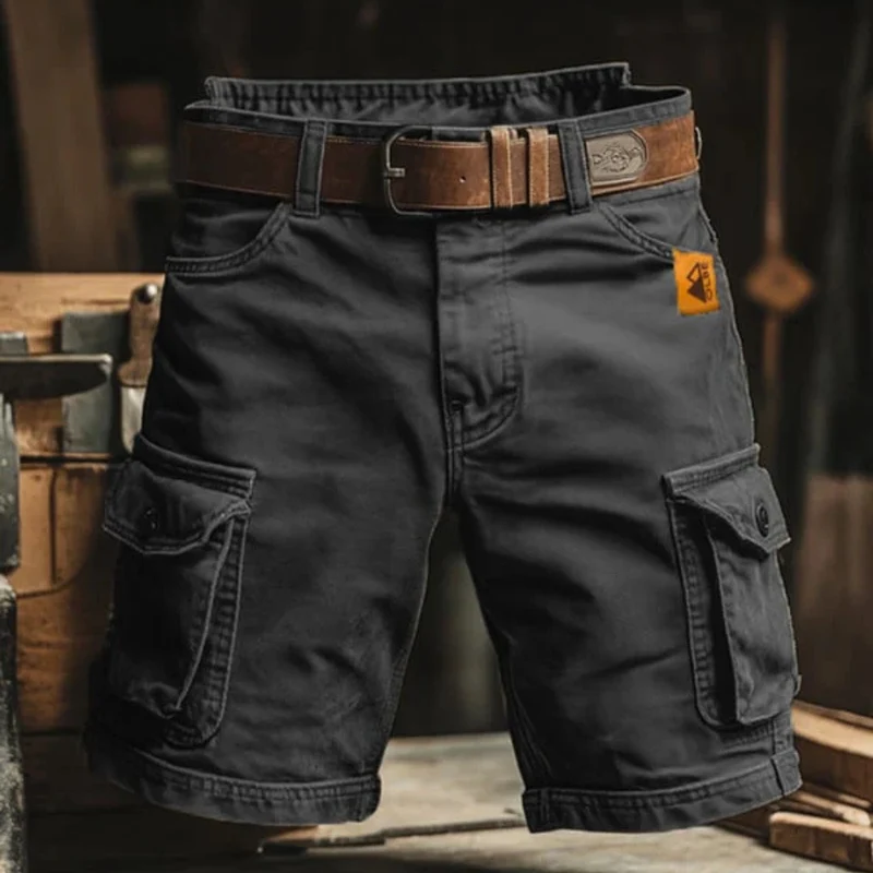 Short Cargo Homme à Poches Multiples