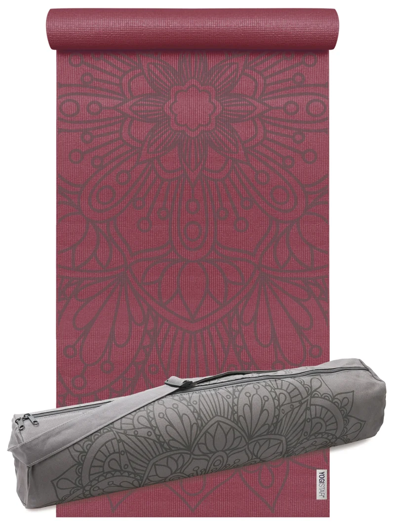 Yoga-Set Starter Edition - lotus mandala (Yogamatte + Yogatasche)