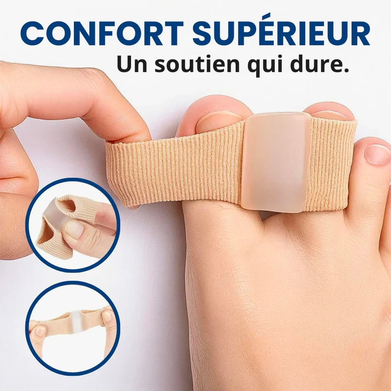 Séparateur d’orteils confort