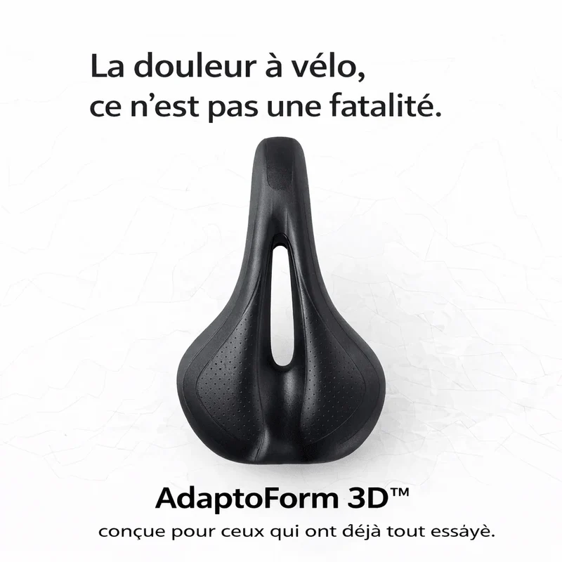 Selle de vélo Confort 3D