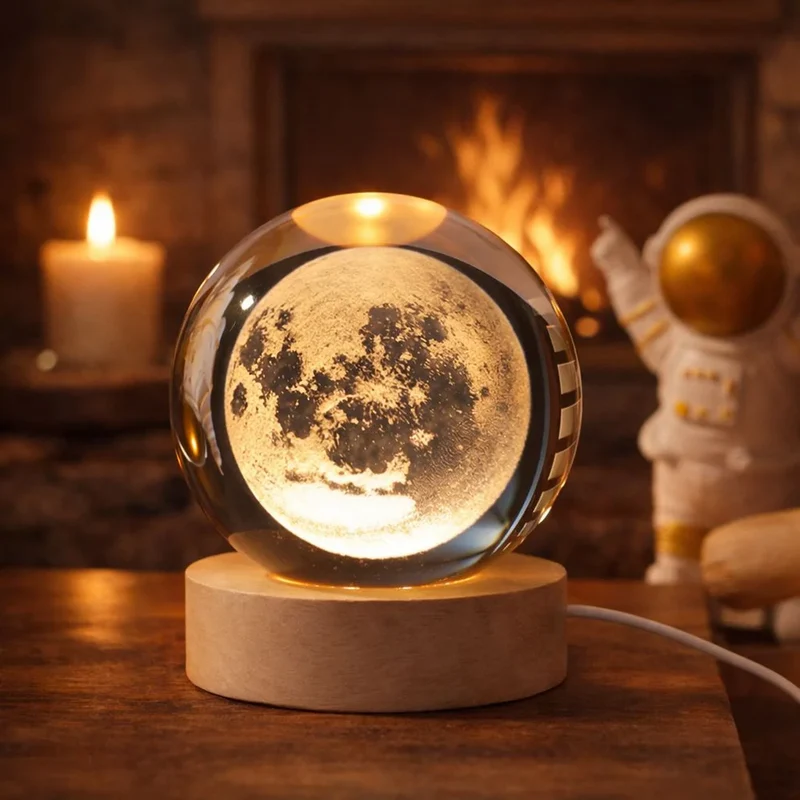 Lampe Lunaire Décorative LED