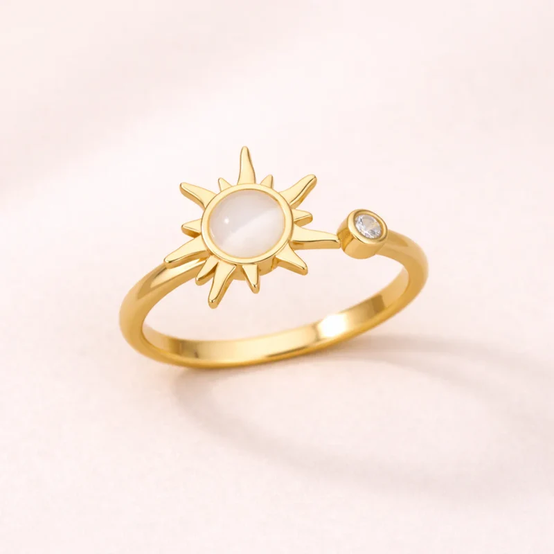 Bague anti-stress solaire