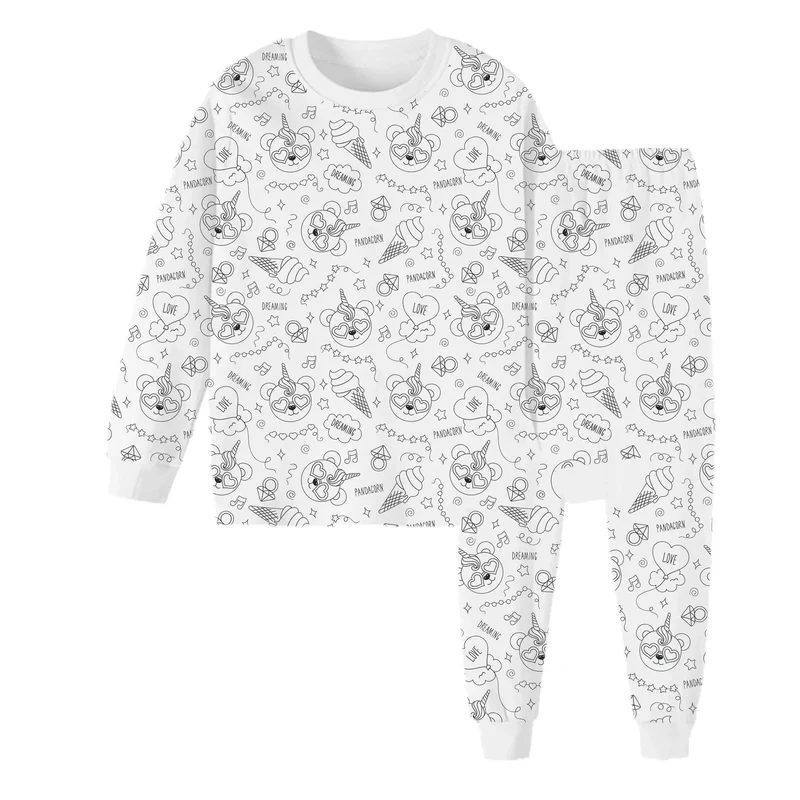 Pyjama Enfant à Colorier