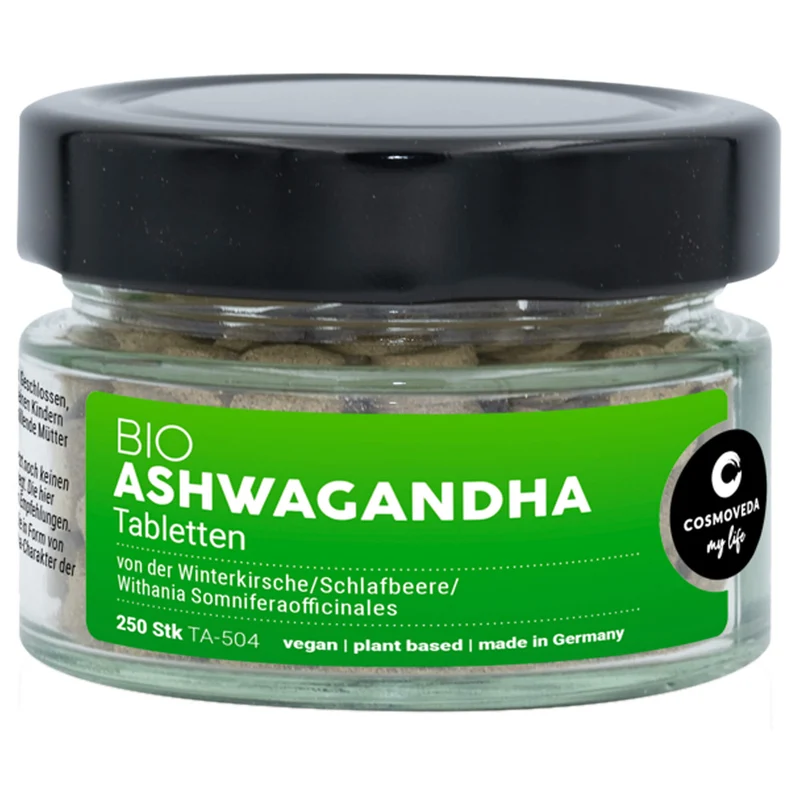 Bio Ashwagandha Tabletten, 60 g